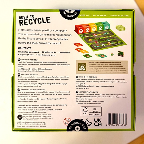 Rush to Recycle Game - Green - Picture 2 of 7